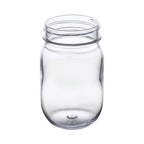 Thumbnail image #1 for G.E.T. Dessert Time DW3252SAN-CL 16 oz Clear SAN Plastic Mason Jar Drinking Glass Case of 2 Dozen
