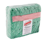 Thumbnail image #1 for Libman Commercial 1798 Small 14 oz Green Looped-End Wet Mop Head Case of 12