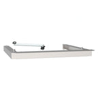 Thumbnail image #1 for Cadco XWKQT-04EF-E Full-Size Oven Stacking Kit, Stainless Steel, Heat Protection
