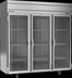 Thumbnail image #5 for Beverage Air Horizon Series 3-Section Glass Door Reach-In Refrigerator, 71.52 Cu. Ft., Top-Mounted Self-Contained