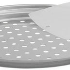 Thumbnail image #1 for JB Prince U949 Stainless Steel Spätzle Top, 9-Inch Diameter, Includes Scraper