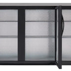 Thumbnail image #10 for Koolmore KM-BC-3GD-SCBK 72.8-Inch Three-Section Back Bar Refrigerator with 3 Glass Swing Doors, 18.3 Cu. Ft., Black