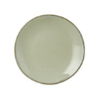 Thumbnail image #1 for Tuxton China Artisan GAS-003 Ceramic Plate, Round, 7-1/4", Sagebrush Case of 2 Dozen