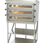 Thumbnail image #5 for Doyon Baking Equipment (Middleby) Jet-Air PIZ3 3-Deck Electric Pizza Oven, 30" x 21" Nickel-Plated Decks, Stainless Steel, 600°F
