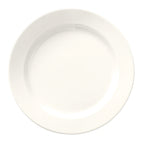 Thumbnail image #1 for Libbey Basics BMEL-1113 Round White Melamine Medium-Rim Plate, 6-1/4" Diameter