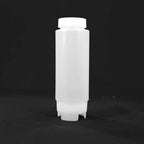 Thumbnail image #1 for Hakka Brothers Corp EasyRose JW-FIFO20 20 oz Clear Food-Grade Plastic Condiment Squeeze Bottle, Wide Mouth, No Tip