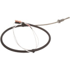 Thumbnail image #1 for AllPoints Foodservice Parts & Supplies 441230 Tilt Skillet Flame Sensor, 56 in L, Black Wire, Stainless Steel Probe