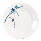 Thumbnail image #1 for Thunder Group Blue Bamboo 1006BB 6-inch Round Melamine Plate Case of 24 Dozen