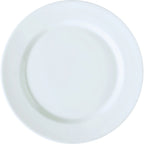 Thumbnail image #1 for G.E.T. Corona, Elegance PA1101922724 11" Round Porcelain Plate with Rolled Edge Case of 2 Dozen