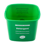 Thumbnail image #1 for TableCraft Products 12541 Cleaning Pail, 8 qt, Square, Green, HDPE Plastic Case of 24