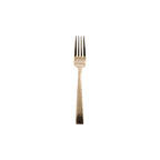 Thumbnail image #1 for Kadra Kitchenware Vikko Crown VC-122-SF Full Gold 18/10 Stainless Steel Salad Fork, 7" Case of 12