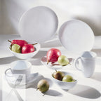 Thumbnail image #2 for Ten Strawberry Street Royal White RVL0007 Oval White China Cereal Bowl, 16 oz, 7" Case of 24