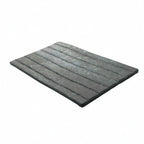 Thumbnail image #1 for G.E.T. cheforward 15005072007 . . Rectangular Melamine Serving Tray, Weathered Pewter, 10-3/5"L x 6-1/10"W x 1"H Case of 6