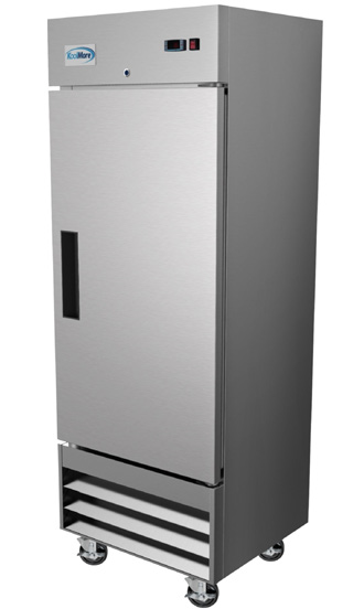 Product image #9 for KoolMore 29-Inch One-Section Reach-In Refrigerator, 15.5 Cu. Ft., Bottom-Mount, Stainless Steel, Solid Door