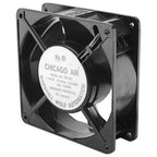 Thumbnail image #1 for AllPoints Foodservice Parts & Supplies 681159 Oven Axial Fan, 4-3/4 x 4-3/4 in, Steel, Black, 230V, 19W