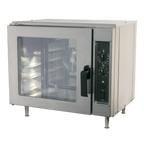 Thumbnail image #1 for Doyon Baking Equipment (Middleby) NU-VU NCO5 Countertop Convection Oven, 5 Half-Size Pan Capacity, Manual Controls, Stainless Steel