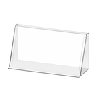 Thumbnail image #1 for Cal-Mil 22149-72 Single-Sided Acrylic Sneeze Guard, 72"W x 13"D x 18"H