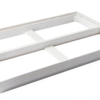 Thumbnail image #1 for Cardinal Domino by Abert FP027 White Wood Buffet Frame, 23.62 x 15.75 x 2 in