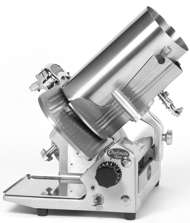 Product image #2 for Globe Chefmate Vegetable Hopper Accessory for GC512 Slicer, Tubular Chute