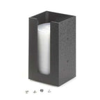Thumbnail image #1 for Cal-Mil Classic 298-13 Napkin/Lid/Cup Organizer, Square, 4" Compartment, Wall or Counter Mount, Black Case of 4