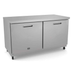 Thumbnail image #5 for Kelvinator Commercial Two-Section ADA Height Undercounter Refrigerator with Solid Doors, 61-Inch Wide, 15.5 Cu. Ft.