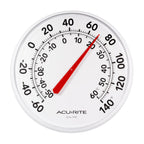 Thumbnail image #1 for AllPoints Foodservice Parts & Supplies 1381052 Walk-In Box Dial Thermometer, 12-1/2-Inch, -60° to 140°F, Indoor/Outdoor