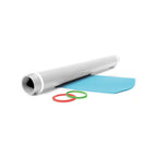 Thumbnail image #1 for JB Prince B120 Adjustable Plastic Rolling Pin, 15-3/4"L, with 6 Silicone Rings, Black