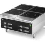 Thumbnail image #5 for Vollrath 924HIDC 4-Burner Digital Countertop Induction Range, Stainless Steel, 208-240V