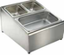 Thumbnail image #3 for Winco Stainless Steel Condiment Packet Holder, 16 x 13-1/2 x 9-1/4 in., 2 Compartments