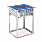 Thumbnail image #1 for Lakeside Manufacturing 977 Drop-In Self-Leveling Open Tray & Glass Rack Dispenser, Stainless Steel, 10 x 20 or 20 x 20 Tray Capacity
