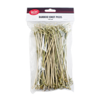 Thumbnail image #2 for TableCraft Products Cash & Carry BAMK35 Bamboo Knot Pick, 3-1/2", Natural Case of 12