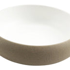 Thumbnail image #1 for G.E.T. cheforward 31024-TOH/SND . . 54 oz Melamine Bowl, Two-Tone Honey Interior/Sandstone Exterior, 9.1 in Case of 6