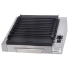Thumbnail image #1 for Gold Medal Products Grilla 8162 Flat Fence Hot Dog Grill, 48-Hot Dog Capacity, Stainless Steel