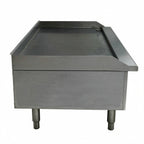Thumbnail image #2 for SABA MG-48 Countertop Gas Griddle, 48"W x 19"D Cooking Surface, 5/8" Smooth Steel Plate, Manual Controls