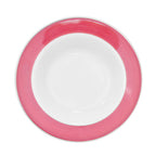 Thumbnail image #1 for CAC China Rainbow R-115-R Pasta Bowl, 24 oz, 11-3/8" Diameter, Red Ceramic 1 Dozen