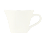 Thumbnail image #1 for Libbey Slate SL-30 Low Porcelain Coffee Cup, 8 oz, Ultra Bright White