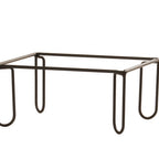 Thumbnail image #1 for Cal-Mil Logan 25215-6-13 Rectangular Black Metal Riser Frame, 10 x 12 x 6 in