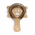 Thumbnail image #1 for Cardinal Mix by Arcoroc FP196 Copper-Finish Hawthorne Bar Strainer, Stainless Steel, 4-Prong