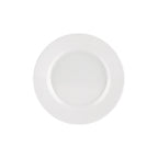 Thumbnail image #1 for CAC China Maxwell MLRN-6 White Melamine Plate, 6-1/2" Round, Rolled Edge Case of 4 Dozen