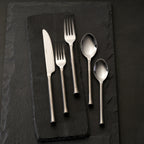 Thumbnail image #2 for 1880 Hospitality Wyatt by Oneida® B582SITF Iced Tea Spoon, 7-2/5", Forged, Heavy Weight, 18/0 Stainless Steel, Relic Finish Pack of 1 Dozen