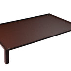 Thumbnail image #1 for Cardinal Domino by Abert FP048 Copper Rectangular Steel Buffet Podium, 23.63 x 15.75 x 3.5 in