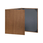 Thumbnail image #1 for Risch Sherwood SHERWOOD-3V 8.5X11 Hardback Faux-Wood Fold-Out Menu Cover, 8-1/2 x 11, 3-View Case of 25