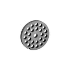 Thumbnail image #1 for Alfa International MC5 12 5/16 Meat Grinder Chopper Plate, 5/16 in (8 mm), #12 Hub, Stainless Steel