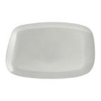 Thumbnail image #1 for Steelite International Folio, Alpha Ceram Buffet White 6958E6134 Rectangular Porcelain Platter, White, 14.5 x 9.5 x 1 in