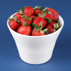 Thumbnail image #2 for G.E.T. MC64-W Salad Bar Crock, 2 qt, Round, White Melamine Case of 6