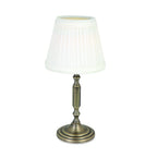 Thumbnail image #3 for Sterno Vintage Charm 85432 Small Cloth Candle Lamp Shade, White, 4-1/2" H x 5-1/8" Dia.