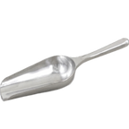 Thumbnail image #1 for Alegacy Foodservice Products 123 9-Inch One-Piece Die-Cast Aluminum Ice Scoop, Polished Finish Case of 12