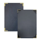 Thumbnail image #1 for Risch Harley HARST-1V 5.5X8.5 Single Leather-Like Menu Cover, 5-1/2 x 8-1/2 in Case of 25