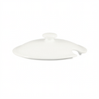 Thumbnail image #1 for CAC China Lion Head LN-64-LID Porcelain Tureen/Bouillon Lid Only, 6-1/2" Diameter 1 Dozen