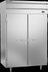 Thumbnail image #5 for Beverage-Air P-Series Two-Section Pass-Thru Reach-In Refrigerator, 48.33 Cu. Ft., Top-Mounted Self-Contained, 4 Solid Doors